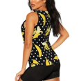 thumbnail image 3 of Hirioo Banana for Women's Workout Tank Top Sleeveless Workout Tops Athletic Gym Shirts-Small, 3 of 7