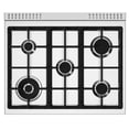 thumbnail image 4 of Bertazzoni Mas305gasv Master 30" Wide 4.7 Cu. Ft. Free Standing Gas Range - Bianco, 4 of 5