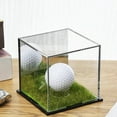 thumbnail image 3 of 3X Golf Ball Display Cabinet, Golf Ball Square Display Cabinet, Memorial Box, Acrylic Mirror Storage Box, 3 of 8