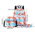thumbnail image 4 of Mochila Nailon Color Degradado Versátil Informal Estuche para Lápices Hombro Mochila para Traje Tres Piezas 2316 (estilo 2) Otoño TXW # 921753.02, 4 of 9