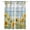 Blue, variant on Black Sunflower Kitchen Curtains Summer Eucalyptus Botanical Floral Cafe Short Curtains for Bathroom Blackout Window Curtain Small Window Treatment Tier Drapes for Bedroom Living Room 42"x45"x2