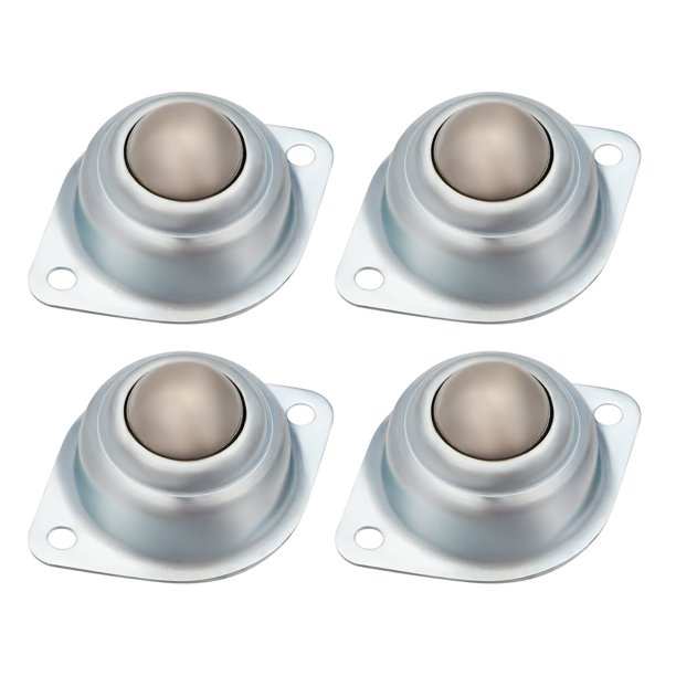 Ball Transfer Units 1" Roller Ball Transfer Bearing Casters 4pcs