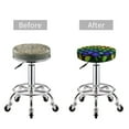 thumbnail image 5 of Naloa Dragon Scales Round Bar Stool Cushion Cover 12-14 inch, Fits Kitchen, Office, Restaurant Chairs - 14 inch, 5 of 7