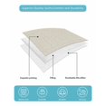 thumbnail image 5 of Quilts Full Size Bedding Set, Retro Blue Lightweight Quilted Comforter, Farmhouse Buffalo Plaid Vintage Beige Soft Reversible Bedspread Coverlet with Pillow Covers for All Season, 78" x 90", 5 of 7