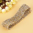 thumbnail image 1 of Mesh Wrap Roll, 1 Yard Sparkle  Rhinestone Ribbon  Mesh Wrap Roll Arts Crafts Event Decorations For Wedding Party Birthdays Baby Shower Decoration, 1 of 8