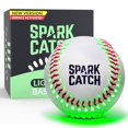 thumbnail image 1 of Pantalla LED de béisbol Spark Catch que brilla en la oscuridad para niños, color verde neón, 1 of 5