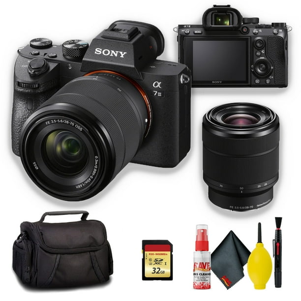 Sony Alpha a7 III Mirrorless Digital Camera with Sony FE 2870mm f/3.5