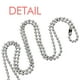 thumbnail image 3 of Química orgánica estructura atomica molecular Colgante Collar Vintage Llavero Plata Joyas Unbranded M, 3 of 3