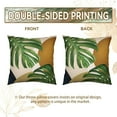 thumbnail image 4 of Tropical Green Leaves Pillow Covers 16x16 Set of 2 Palm Leaf Decorative Outdoor Throw Pillow Cases Spring Summer Modern Botanical Pillowcases Cushion Cover for Sofa Couch Bed Car Living Room, 4 of 6
