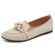 thumbnail image 3 of Zapatos planos de mujer con suela de punto suave puntiaguda, zapatos transpirables y cómodos, primavera y otoño 2024, recién llegados, 3 of 5
