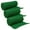 Green, variant on 3-Pack Sluice Fox miners moss sluice box matting; miner moss sluice matting for fluid bed sluice; sluice box mat - gold mining equipment - 12x48 or 24x48 inch size