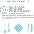 thumbnail image 4 of Liberty D68812C-W-TX 12 Bottom Mount Drawer Slide, 4 of 9