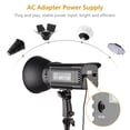 thumbnail image 3 of 150W Studio LED Video Light 5600K Color Temperature Adjustable Brightness CRI93+ TLCI95+ Bowens Mount with Protector Reflector Remote Control for Studio Outdoor Photography Portrait Video Recording, 3 of 8