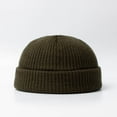 thumbnail image 3 of Cinco sombreros para el frío para hombres y mujeres, gorros cálidos de invierno, ropa de calle, sombrero de lana tejido, sombrero de piel para exteriores, 20*17cm, 3 of 5