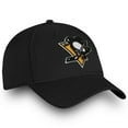 thumbnail image 3 of Men's Fanatics Black Pittsburgh Penguins Core Elevated Speed Flex Hat, 3 of 4