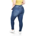 thumbnail image 4 of Jeans skinny con strech Tallas Extras, 1630 (Azul dark) azul 42, 4 of 4