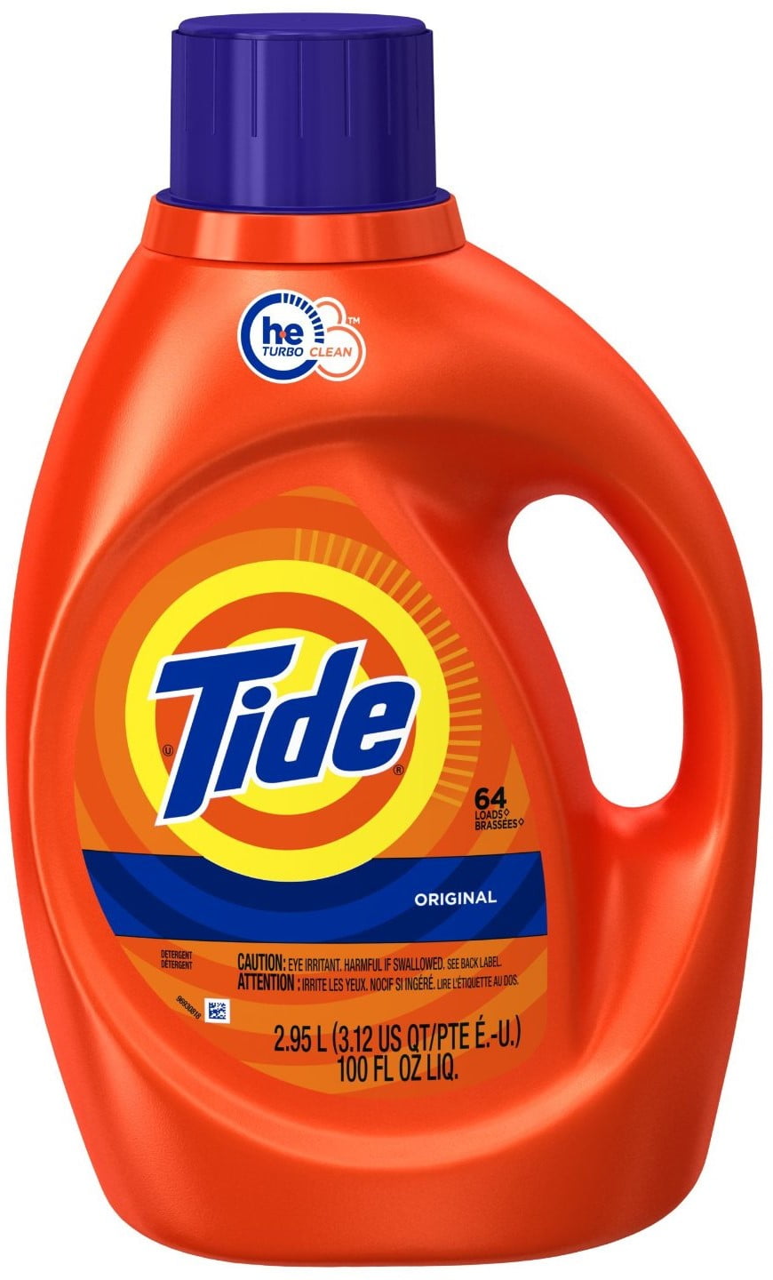 Tide Original High Efficiency Liquid Laundry Detergent, 100 oz