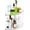 Triangular, variant on Xlhshop 2-Tier Clear Acrylic Corner Bathroom Organizer, Countertop Shelf for Perfume & Makeup