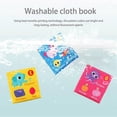 thumbnail image 3 of Early Child-hood Enlightenment Books Soft Alphabets Flash Cards Kit Washable Education Baby Cloth Books Present for Infants, 3 of 5