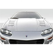 Duraflex 113332 H Design Hood for 1998-2002 Chevrolet Camaro