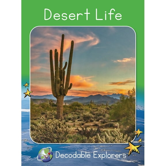 Red Rocket (Tm) Readers Decodable Explor Desert Life: Fluency Launch, (Paperback)