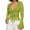 Green, variant on Ediodpoh Women’s Fashion Cardigan Stylish Plunging V Neck Ruffled Trim Long Sleeve Fitted Flare Sleeve Top Womens Cardigan Coffee S