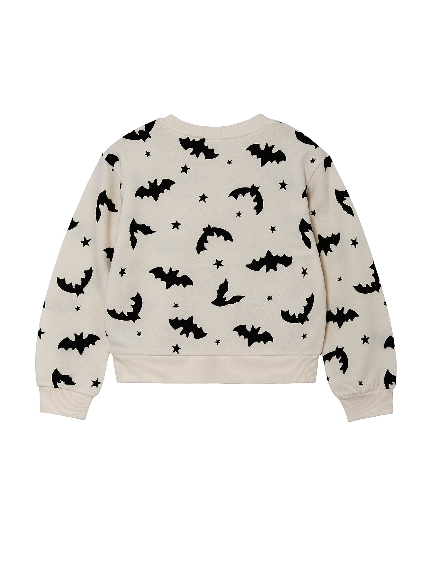 Way to Celebrate Girls Halloween Fleece Sweatshirt, Sizes 4-18