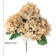 thumbnail image 2 of Ramo de flores artificiales de 5 cabezas, simulación, decoración floral, decoración de la oficina en casa, flor falsa, verde Scienceny HA8204-03B, 2 of 6