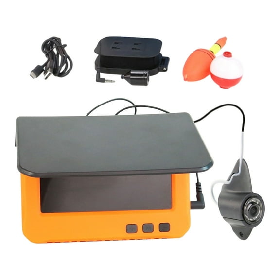 Waterproof Monitor Fishing Camera with 30m Cable 4.3Inch LCD Monitor Fish Finder For Deep Water Exploration Ice Fishing