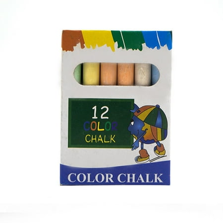 

Kulywon Reduced!Flower Pots 12 Pieces of Plaster Powder Ordinary Colored Chalk 12 Pieces of Children s Drawing Board/teaching Supplies Chalkboard Chalk School Supplies