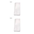 thumbnail image 2 of Advancent 10 Uds. De pañuelos de papel para regalo, papeles de regalo de flores suaves, cubiertas de embalaje de regalo de Color sólido plegables, Plata 2piezas Advancent CBP149336, 2 of 6