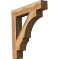 thumbnail image 5 of Ekena Millwork 4"W x 26"D x 26"H Balboa Block Rough Sawn Bracket, Western Red Cedar, 5 of 25