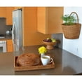 thumbnail image 3 of Kouboo La Jolla Rectangular Rattan Serving Tray with Handles, Decorative Serving Tray for Breakfast, Drinks, Snack, Honey Brown, 3 of 5