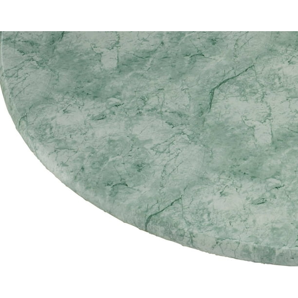 Marbled Vinyl Elasticized Table Cover 42" x 68" Oval/Oblong Walmart
