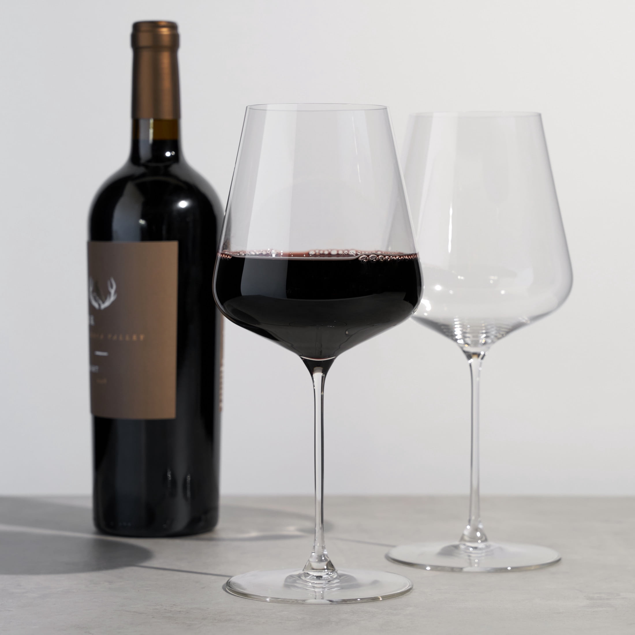 Spiegelau Definition Bordeaux Glass, Wine Glasses for Wedding 26oz Set of 2