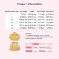 thumbnail image 3 of Aislor Girls 2 Piece Jazz Dance Performance Outfit Mock Neck Short Sleeve Sequins Crop Top with Shiny Tutu Skirt Rose 14, 3 of 7