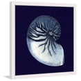 thumbnail image 2 of Marmont Hill "Indigo Shell VII" Framed Painting Print, 2 of 6