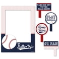 thumbnail image 6 of Big Dot of Happiness Batter Up - Baseball - Birthday Party or Baby Shower Selfie Photo Booth Picture Frame & Props - Printed on Sturdy Material, 6 of 7