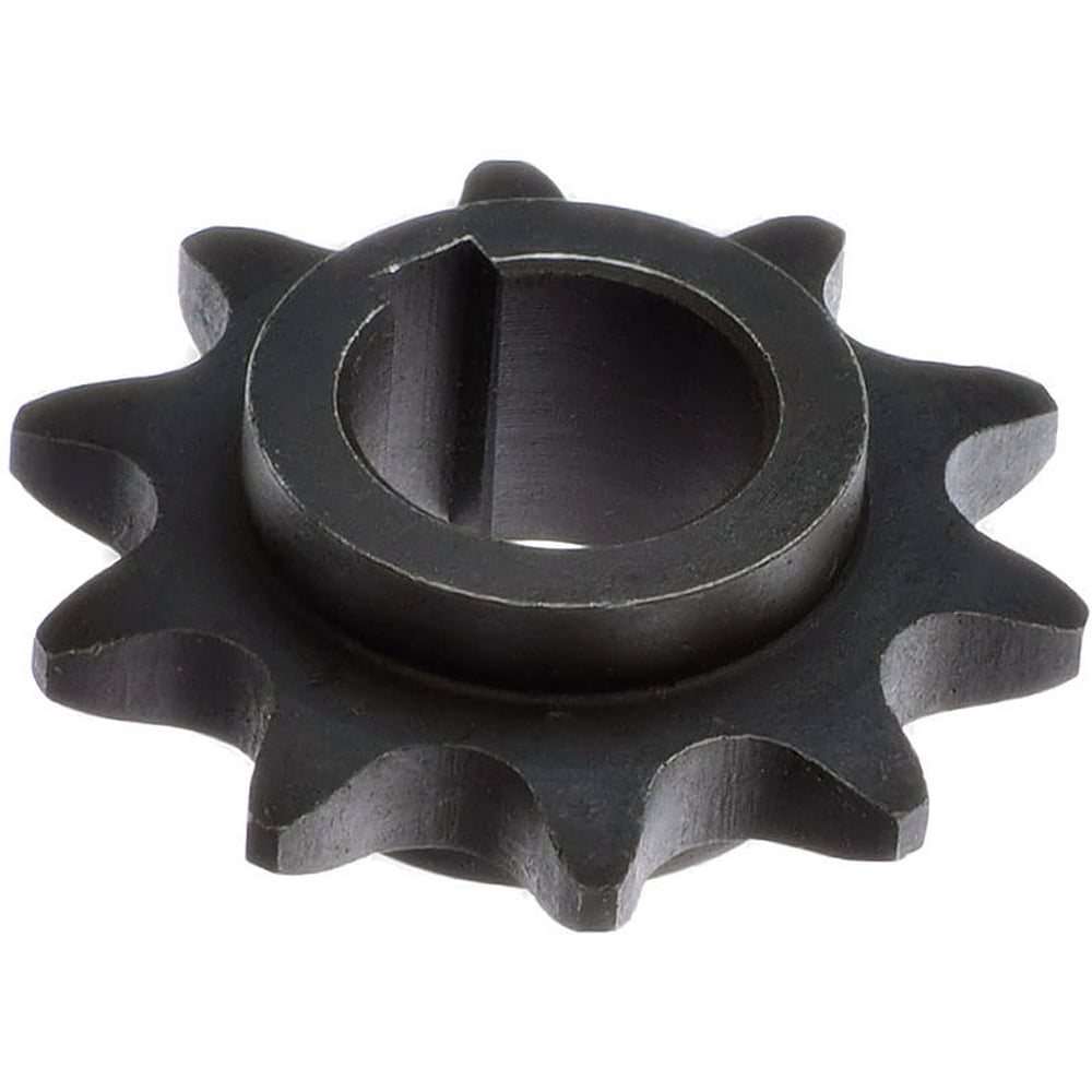 10 Tooth Sprocket Gear for 40 / 41 Size Roller Chain, 5/8" Bore