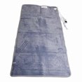 thumbnail image 4 of Flannel Electric Blanket 60s Fast Heating Free Adjustment Intelligent Timing Soft Electric Throw Blanket for Home Office Blue EU Plug 220V, 4 of 4