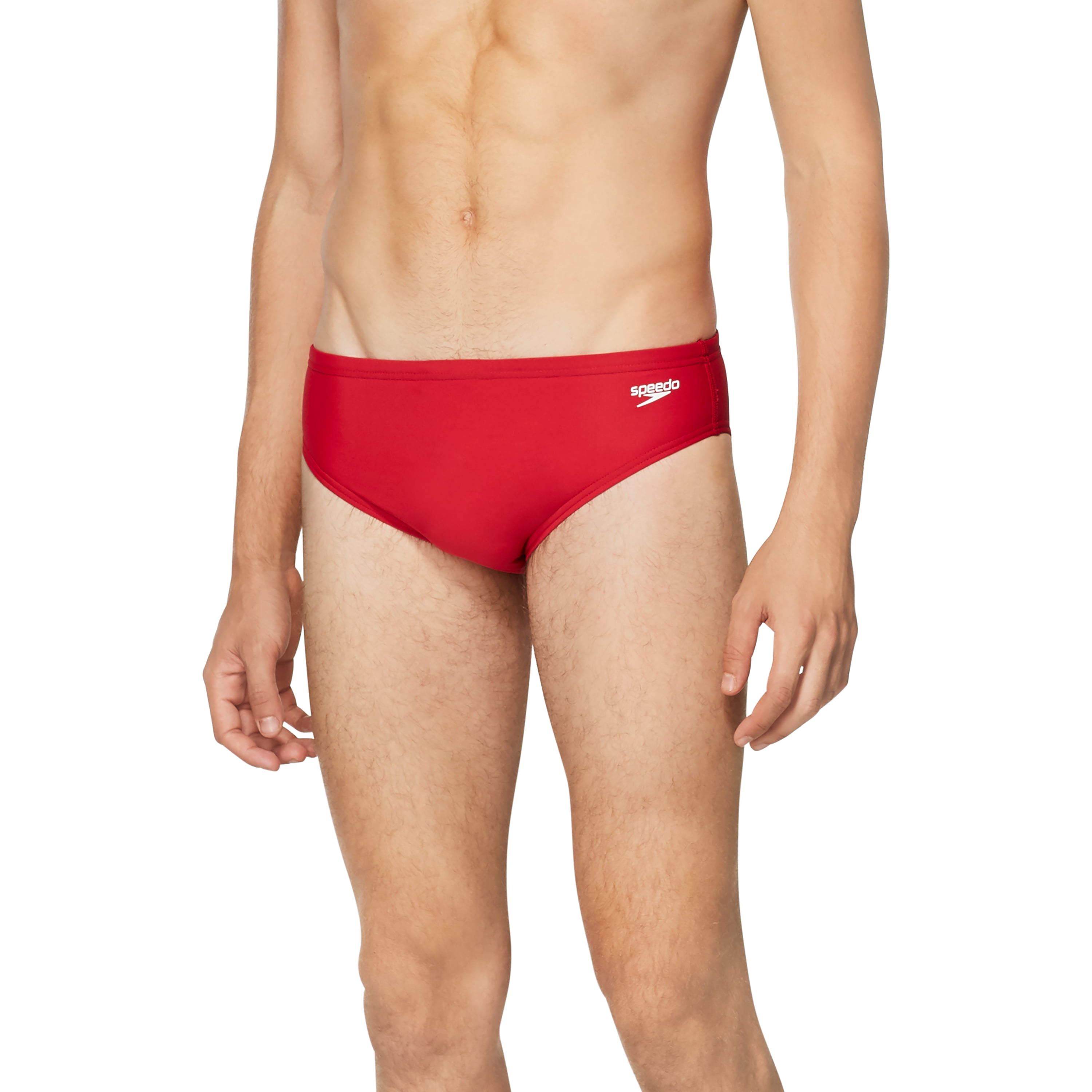 Speedo Slip pour Homme Adulte The One' - Speedo Rouge, Taille : 28