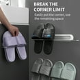 thumbnail image 4 of Zapatero Montado En La Pared Zapatero Colgante Que Ahorra Espacio Para Puerta Zapatillas De Primera Zapatero Colgante Organizador Para Baño Scienceny HA026812-01, 4 of 6