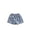 Blue, variant on lnmuld Kids Check Casual Shorts Allover Small Plaid Full Elasticated Waist Lightweight Woven Daily Sweat Shorts Size:12-18 Months