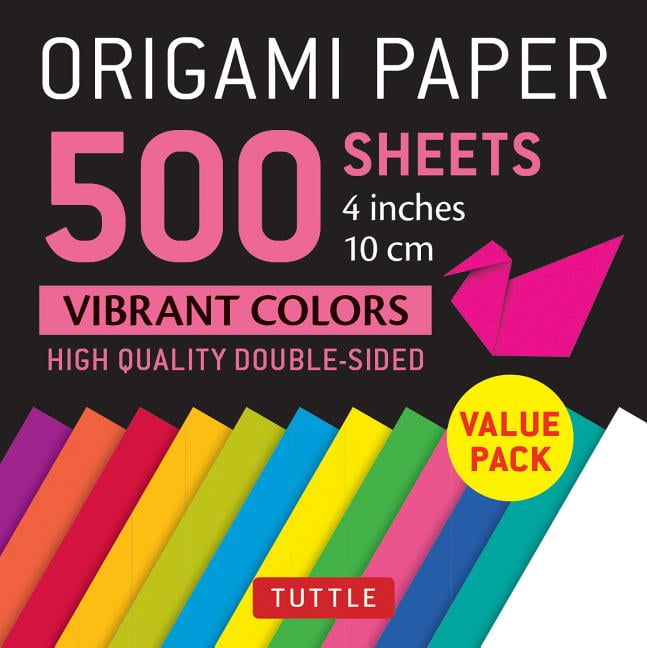 400 Sheets Dual Sided Origami Paper 