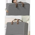 thumbnail image 3 of Storage Boxes for Clothes Large Capacity Foldable Fabric Wardrobe Organizer Portable Packing Bag for Home and Moving, Multicolor, 3 of 9