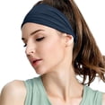 thumbnail image 1 of Diadema Deportiva para Exteriores, Absorbente Del Sudor, Diseño Informal, Multiusos para Ciclismo y Ejercicio, Unisex, Elástica y Cómoda, Paquete de 1, 1 of 2