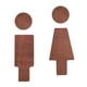 thumbnail image 3 of Señalización de baño para hombres y mujeres, indicador de recordatorio de decoración, señales de baño resistentes, señales de inodoro para Bar, Hotel,, 3 of 9