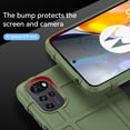 thumbnail image 5 of Slim Fit Phone Case for Motorola G22, Case for Moto E32,Case for Moto E32S,Rugged Shield Phone Case with Military Grade Shockproof Protection Cover for Moto G22/E32/E32S, HD Green, 5 of 16