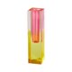 thumbnail image 1 of Jarrón de cristal de color arco iris, jarrones de cristal acrílico, rosa Afortunado Sencillez, 1 of 4