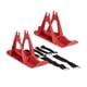 thumbnail image 4 of Trineo de nieve DYNWAVEMX Tobogán Esquí Bicicleta Deportes con correas Rojo, 4 of 7
